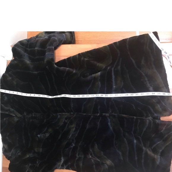 Pont Des Art A-line Faux Fur Teddy Coat Swing Pockets Cozy Warm Colours France L - Picture 7 of 12